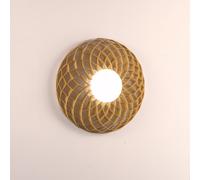 Plafoniera Dalia Led 3000K Attacco Gx53 Polilux Oro D100 Made In Italy [EEK: A++]