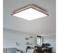 Plafoniera Deckenpanel Legno Ottica Aufbaupanel LED 24W 1500Lm Alu MDF L 45 CM