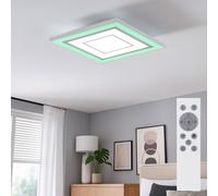 Plafoniera Deckenpanel Luci Soggiorno Cct Telecomando RGB LED Dimmerabile [EEK: Inaditato]