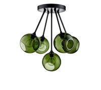 Plafoniera Design by Us Ballroom Molecule Army/ Nero