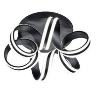 Luci Soggiorno Plafoniera LED Lampada da Cucina Nero Dimmerabile