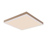 Plafoniera Dimmerabile Telecomando LED Luce Del Giorno Simil Legno L 45 CM [EEK: Non valutato]