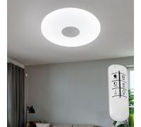 Plafoniera Dimmerabile Telecomando Lampada Letto LED D 37,5 CM