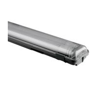 PLAFONIERA DOPPIO TUBO LED 2 x 18W-4000K mm.1260 x 112 x 63 mm