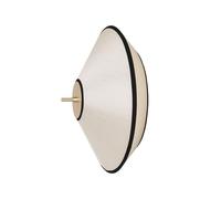 Plafoniera Edgeform Tafta Ø40 Nero/Bianco Sporco