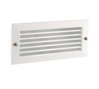 Plafoniera Esterno Contemporanea Peyton Pc Bianco Griglia 1 Luce E27 Ip54