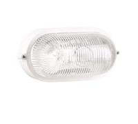 Plafoniera Esterno Contemporanea Quinn Pc Bianco 1 Luce E27 Ip44