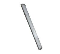 Plafoniera Esterno Contemporanea Yara Pc Grigio 2 T8-Led 20W Ip65