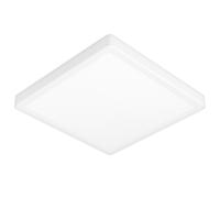 Plafoniera Esterno Contemporaneo Argolis 2 Acciaio Bianco Policarbonato Led