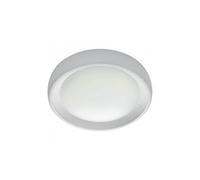 Plafoniera Esterno Moderna Loft Alluminio E Termoplastica Bianco Led 13W 4000K
