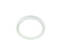 Plafoniera Esterno Moderna Loft Alluminio E Termoplastica Bianco Led 18W 4000K