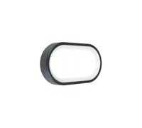 Plafoniera Grande Ovale 18w Led 4000k Sovil Orion Grafite - 99104/16
