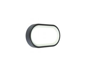Plafoniera Esterno Moderna Orion Alluminio E Termoplastica Grigio Led 18W 4000K