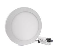 Plafoniera Faretto Led Da Soffitto Muro Parete Rotonda 24W Bianco Caldo