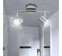 Plafoniera Faretto Spot Plafoniera LED Cromo Binario Luce Mobile L 25 CM