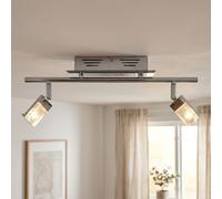Plafoniera Faretto Spot Plafoniera Luce Sala da Pranzo Orientabile 2-Flammig LED