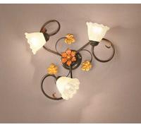 PLAFONIERA FERRO CLASSICA 3 LUCI DP096