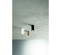 PLAFONIERA FILO ATTACCO GU10 ORO D.6CM H.12CM