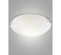 Plafoniera Fox D.50 Bianca 3 luci in metallo e vetro Collezione FOX per il tuo spazio