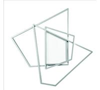PLAFONIERA GALAXY GRANDE SILVER 4000k 3650lm 90w DIMMERABILE L.84CM
