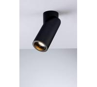 PLAFONIERA GENESIS GU10 NERA 6X15.5CM I-GENESIS-R6-NER