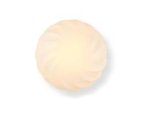 Plafoniera Halo Design Twist Ø35 Opale/Antico