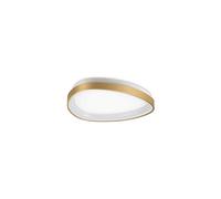 Plafoniera Contemporanea Gemini Metallo Ottone Led Integrato 29W 3000K Ip20 [EEK: A++]