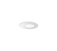 Plafoniera Contemporanea Iride Metallo Bianco Led Integrato 22W 3000K Ip20