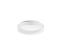Plafoniera Moderna Ziggy Metallo Bianco Led 42W 3000K Luce Calda