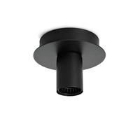 Plafoniera In Metallo Moderna Up And Down Nero 1 Luce E27 [EEK: A++]