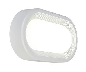 Plafoniera in termoplastico ORION PLAFONIERA OVALE 18W LED 4000K Dimensioni 31x6,4xh 17,5cm Diffusore in termoplastico opalino colore BIANCO BIANCO