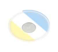 Plafoniera Incasso Verre Metallo Bianco Led Integrato 6W 3000K