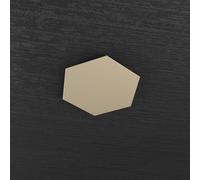 Plafoniera Moderna Decorativa Hexagon Metallo Sabbia