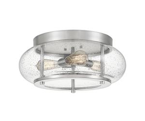 Plafoniera Industrial Nordica Trilogy Metallo Nichel Spazzolato 3 Luci E27 [EEK: A++]