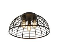 Searchlight Plafoniera Cage II 3 luci in design a gabbia Searchlight