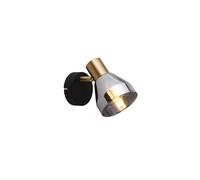 Plafoniera Industrial-Nordico Westminster Acciaio Nero Fumè 1 Luce E14 [EEK: A++]