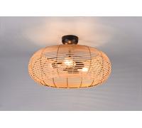 Plafoniera INGA reticolo rattan naturale 612200336