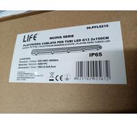 Plafoniera X Neon A Led 2x58w T8 150cm Tenuta Ip65 LIFE 39.PFL0215