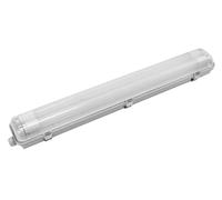 Plafoniera IP66 per 2 tubi LED 60cm - (Unilaterale) - Serie Professional