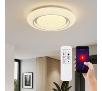 Plafoniera Kristallleuchte da Soggiorno Smart LED Regolatore Cct Sterneneffekt [EEK: Inaditato]