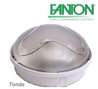 PLAFONIERA LAMPADA APPLIQUE PANDA MIDI TONDA Ø cm. 21,5x11 h