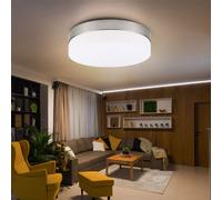 Plafoniera Lampada da Cucina Rotondo Vetro Luce Sala Pranzo 2 Fiamma [EEK: Non valutato]