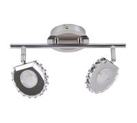 Plafoniera Lampada da Parete Orientabile Kristallleuchte Cucina Cromo LED L [EEK: Non valutato]