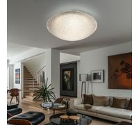 Plafoniera Lampada da Pavimento Vetro Bed Breakfast LED Soggiorno Cromo Tondo