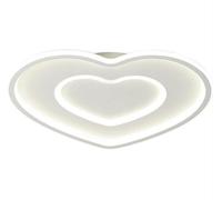 PLAFONIERA LAMPADA DA SOFFITTO 63W 4000K - 6500K FORMA CUORE UNIVERSO 220V LED