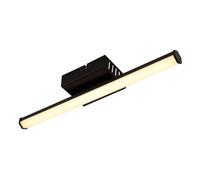 Plafoniera lampada da soffitto lampada da ingresso lampada da cucina LED nero opale L 34,2 cm