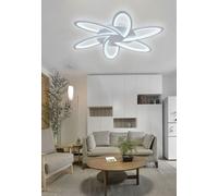 Plafoniera Lampada da Soffitto LED Design Moderno Fiore Petali 59W 4720lm Camera [EEK: A+]