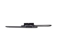 Plafoniera lampada da soffitto LED dimmer telecomando nero mobile L 103 cm