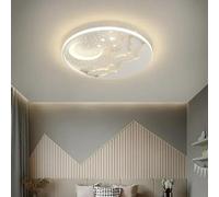 Plafoniera, Lampada da soffitto moderna a LED for for lanterna Camera letto della scuola materna dei Lustres Techo Para Quarto Illuminazione for decorazioni for la casa(White cloud,WARM WHITE_DIA50)