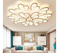 Plafoniera Lampada Da Soffitto Moderno Fiore Telecomando 3 Tonalità Colore 105W